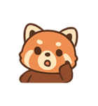 もふもふレッサーパンダ 気分パレード（個別スタンプ：8）