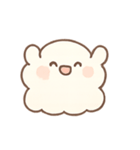 ふわもこクラウドスライム きゅん表情（個別スタンプ：10）