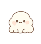 ふわもこクラウドスライム きゅん表情（個別スタンプ：12）
