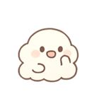 ふわもこクラウドスライム きゅん表情（個別スタンプ：13）