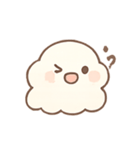 ふわもこクラウドスライム きゅん表情（個別スタンプ：17）