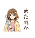 何もかもうまくいかないふつうの女の子（個別スタンプ：10）
