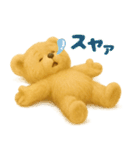 くまごろうの大きな文字の擬音スタンプ（個別スタンプ：13）