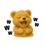 くまごろうの大きな文字の擬音スタンプ（個別スタンプ：30）