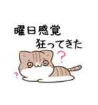 動く！毎日五月病なねこたち23（個別スタンプ：14）