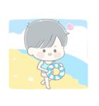 透明な少年☆夏の恋（個別スタンプ：25）