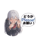 flowers bloom school4（個別スタンプ：3）