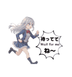 flowers bloom school4（個別スタンプ：11）