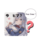 flowers bloom school4（個別スタンプ：21）