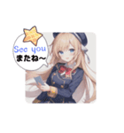 flowers bloom school4（個別スタンプ：23）
