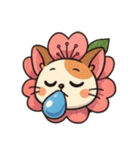 桜にゃん④表情……………………（個別スタンプ：21）