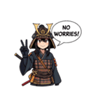 刀と笑顔のサムライ娘（個別スタンプ：23）