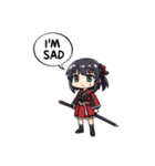 刀と笑顔のサムライ娘（個別スタンプ：31）