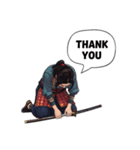 刀と笑顔のサムライ娘（個別スタンプ：40）