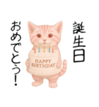 推し猫【桃】………………………..（個別スタンプ：4）