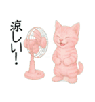 推し猫【桃】………………………..（個別スタンプ：17）