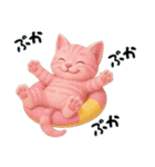 推し猫【桃】………………………..（個別スタンプ：27）