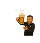 よしカンパーイ2（個別スタンプ：38）