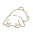 かわいい動物たちの全力土下座集（個別スタンプ：3）