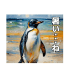 夏バテペンギンの日常（個別スタンプ：19）