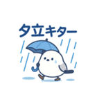 脱力シマエナガの残暑スタンプ（個別スタンプ：20）