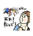 名画母は運動会:参観:懇談も全力☆pocaママ（個別スタンプ：17）