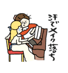 名画母は運動会:参観:懇談も全力☆pocaママ（個別スタンプ：20）