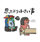 名画母は運動会:参観:懇談も全力☆pocaママ（個別スタンプ：26）