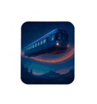 幻想的な「鉄道×異星文明」（個別スタンプ：10）