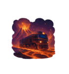 幻想的な「鉄道×異星文明」（個別スタンプ：17）