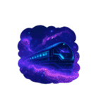 幻想的な「鉄道×異星文明」（個別スタンプ：18）