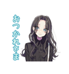 しっかり者な女子のビジネス敬語（個別スタンプ：3）