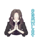 しっかり者な女子のビジネス敬語（個別スタンプ：27）