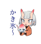 鬼娘の祭り集合★屋台へGO（個別スタンプ：26）