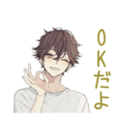 ゴミ出し★ゆるシャツ男子（個別スタンプ：21）