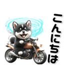 敬語♡バイク好き 黒柴（個別スタンプ：29）