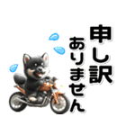 敬語♡バイク好き 黒柴（個別スタンプ：31）