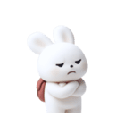小さな旅するウサギ (NT)（個別スタンプ：4）