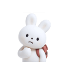 小さな旅するウサギ (NT)（個別スタンプ：6）