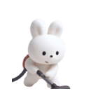 小さな旅するウサギ (NT)（個別スタンプ：8）