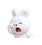 小さな旅するウサギ (NT)（個別スタンプ：9）