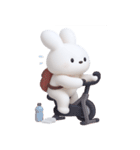 小さな旅するウサギ (NT)（個別スタンプ：15）