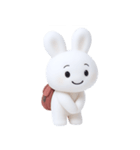 小さな旅するウサギ (NT)（個別スタンプ：17）