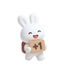 小さな旅するウサギ (NT)（個別スタンプ：18）