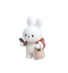 小さな旅するウサギ (NT)（個別スタンプ：19）