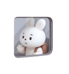小さな旅するウサギ (NT)（個別スタンプ：20）