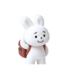 小さな旅するウサギ (NT)（個別スタンプ：21）