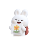 小さな旅するウサギ (NT)（個別スタンプ：27）