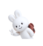 小さな旅するウサギ (NT)（個別スタンプ：32）
