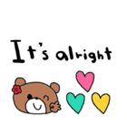 (nenerin日常会話スタンプ357英語気遣い)（個別スタンプ：38）
